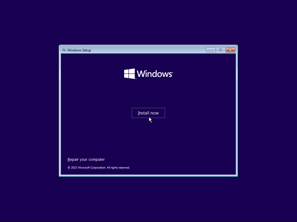 02 Установить сейчас Windows 10 Чистая установка