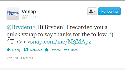 твиттер vsnap
