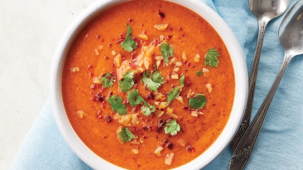 Вкусный рецепт супа из красного перца