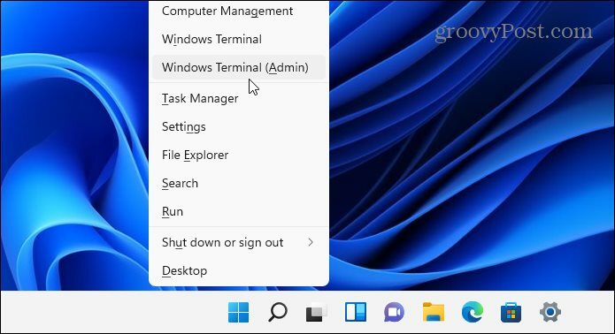 Администратор терминала Windows исправление ntoskrnl.exe bsod windows 11