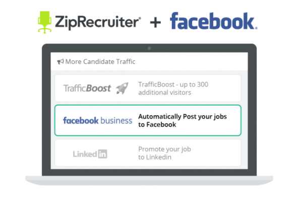 Facebook интегрирует списки ZipRecruiter в закладку вакансий на платформе.