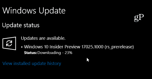 Microsoft выпускает Windows 10 Redstone 4 Preview Build 17025