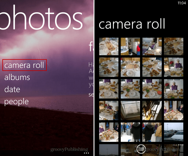 Камера Roll Windows Phone 8