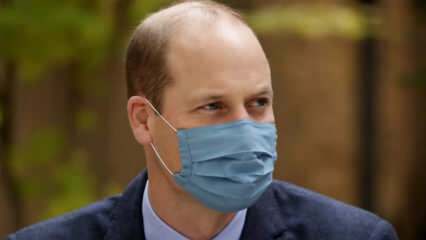 Принц Уильям получил первую дозу вакцины от коронавируса