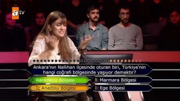 Вопрос Анкары о том, кто хочет стать миллионером!
