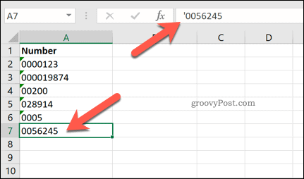 Добавление начального апострофа в Excel