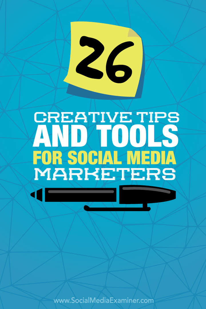 26 творческих советов и инструментов для маркетологов в социальных сетях: специалист по социальным медиа