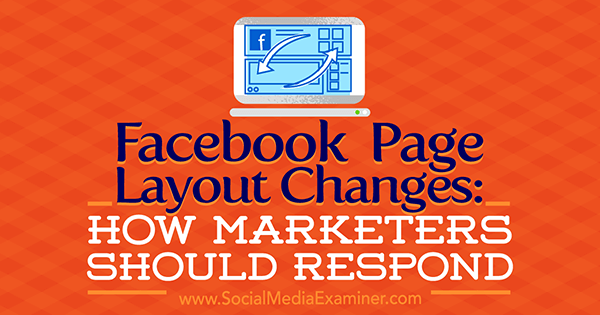 «Изменения макета страницы в Facebook: как должны реагировать маркетологи» Кристи Хайнс в Social Media Examiner.