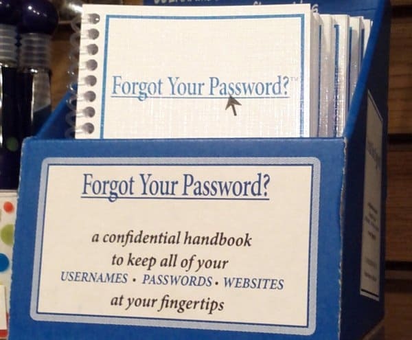 Забыли свой пароль