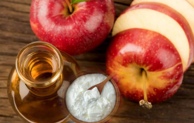 Яблочный уксус и лечение йогуртом