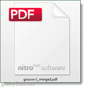 объединить PDF-файл объединенный