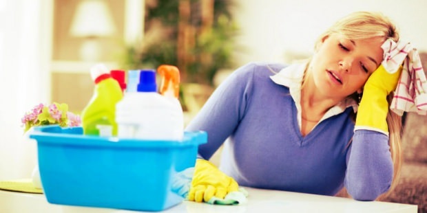 Советы по уборке дома для работающих женщин