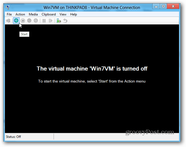Создайте виртуальную машину с Hyper-V в Windows 8