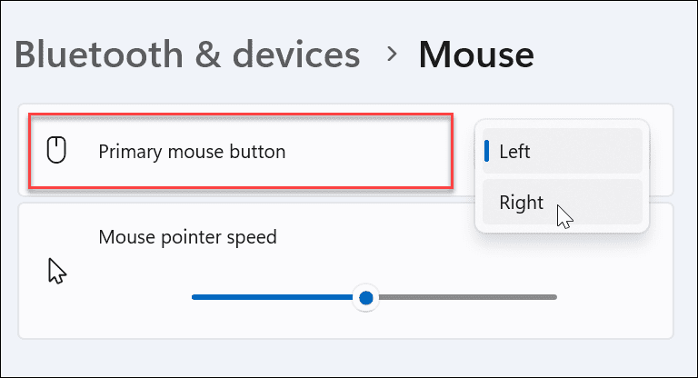Сделать мышь левшой в Windows