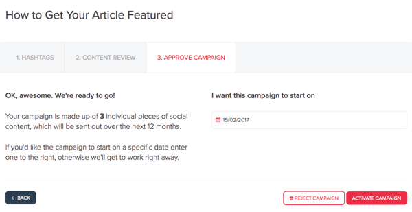MissingLettr.com позаботится о продвижении вашего сообщения в блоге в течение 12 месяцев.