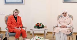 Эмине Эрдоган встретилась с супругой премьер-министра Швеции! Эрдоган выразил сожаление