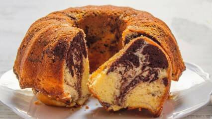 Как приготовить самый простой в мире мраморный торт брауни? Рецепт вкусного мраморного торта