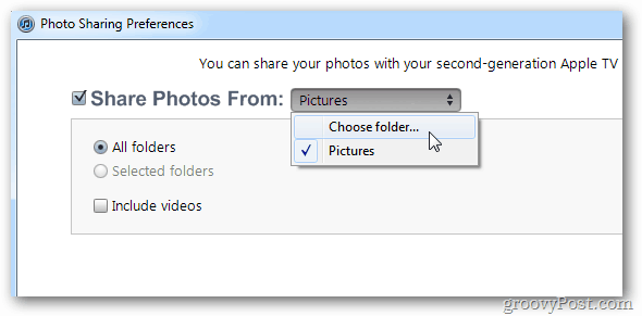 ПК для обмена фотографиями