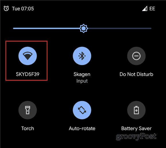 Android 10 поделиться WiFi QR-код