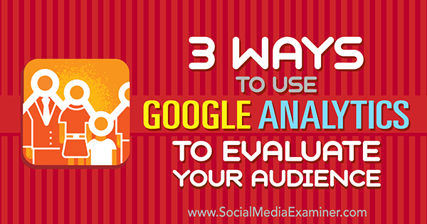 использовать Google Analytics для изучения аудитории в социальных сетях