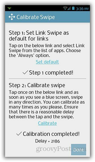 Android App LinkSwipe не просто открывает ссылки