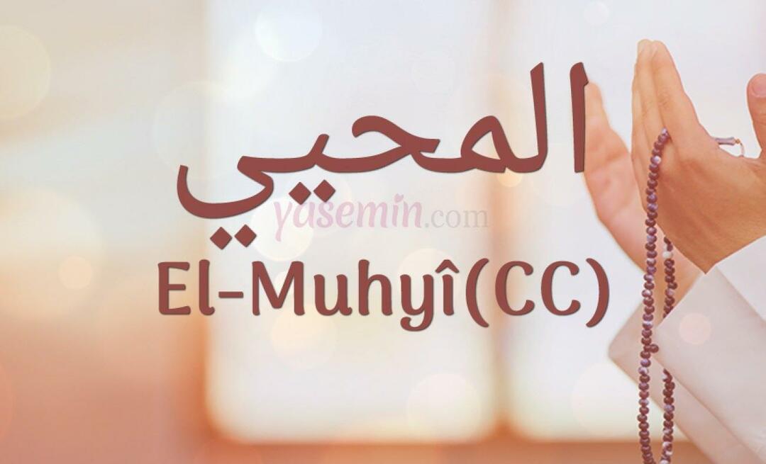 Что означает аль-мухий (cc)? В каких аятах упоминается аль-Мухйи?
