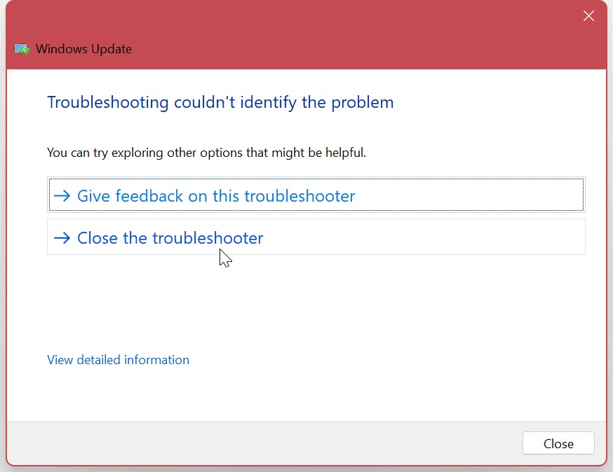 Недостаточно места на диске для Центра обновления Windows 