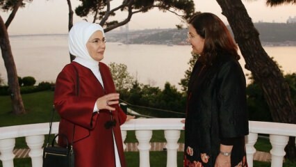 Первая леди Эрдоган встретилась с супругой президента Ирака Сербахом Салихом