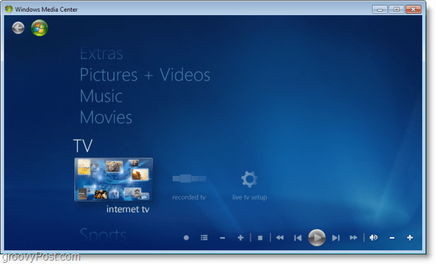 Windows 7 Media Center - интернет-телевидение теперь работает!