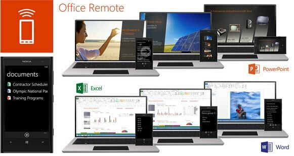 Управляйте своими презентациями и другими офисными документами с помощью Office Remote