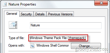 Свойства файла Windows Theme Pack