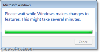 дождитесь, пока Windows 7 выключит ie8