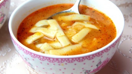 Вкусный рецепт супа с лапшой