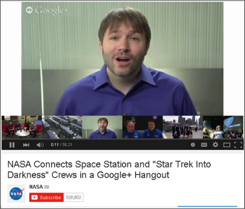 НАСА вопросы и видеовстреча в прямом эфире