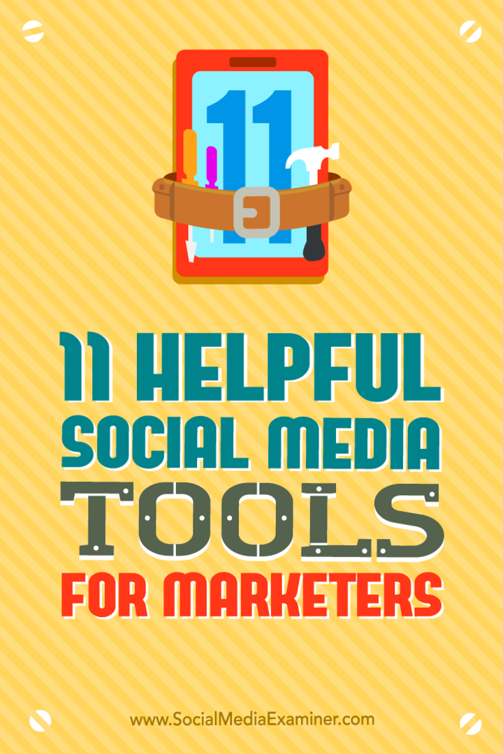 11 полезных инструментов социальных сетей для маркетологов: специалист по социальным сетям