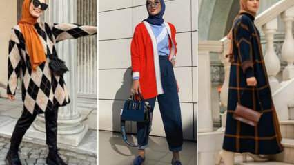 Модели кардиганов в хиджабе 2020-2021! Как сочетаются кардиганы?
