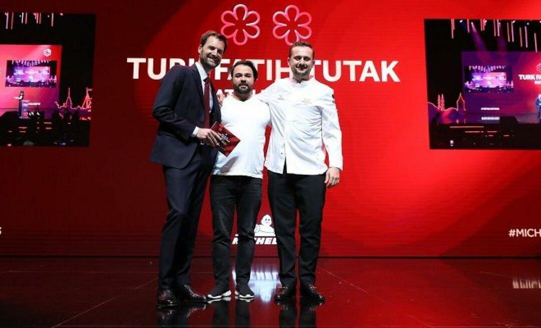 Успех турецкой гастрономии признан во всем мире! Впервые в истории награжден звездой Мишлен.