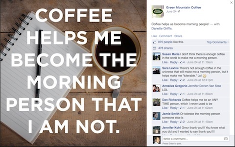 зеленый горный кофе instagram изображение