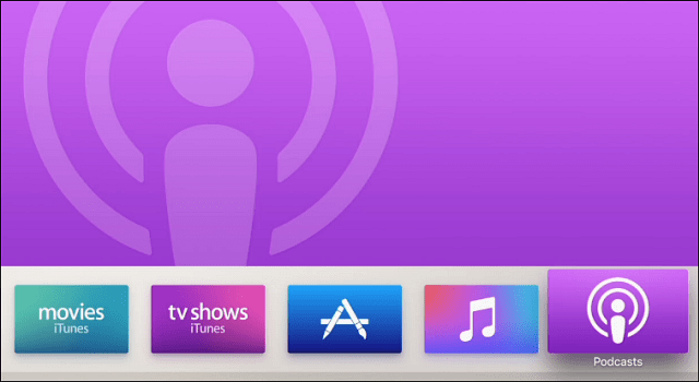 Приложение Podcasts наконец-то выходит на новый Apple TV (4-го поколения)