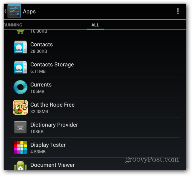 Приложения все Nexus 7