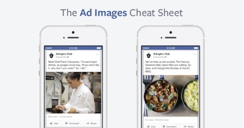 Facebook создает шпаргалку по рекламным изображениям