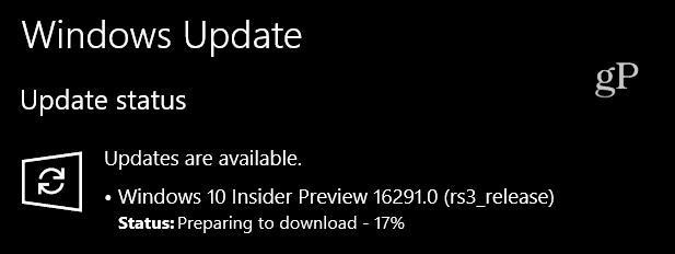 Microsoft выпускает Windows 10 Preview Build 16291 для ПК