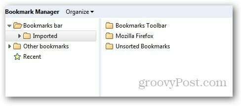 Перенос закладок Firefox 10