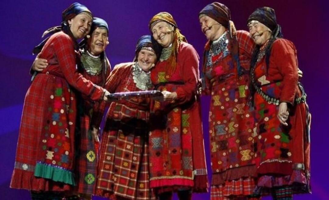 Бабушки Евровидения поют на чемпионате мира