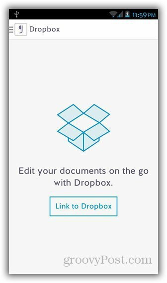 Создание и синхронизация текстовых файлов с Dropbox на Android