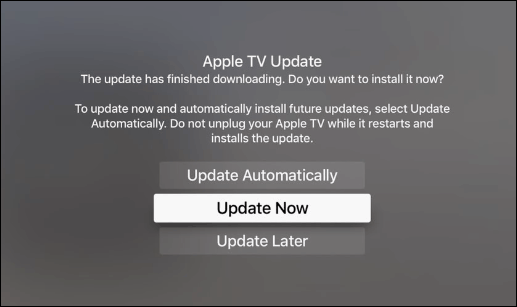 4 обновления Apple TV