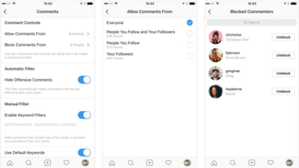 Instagram добавляет новые функции, которые позволяют пользователям контролировать, кто может комментировать ваши сообщения.