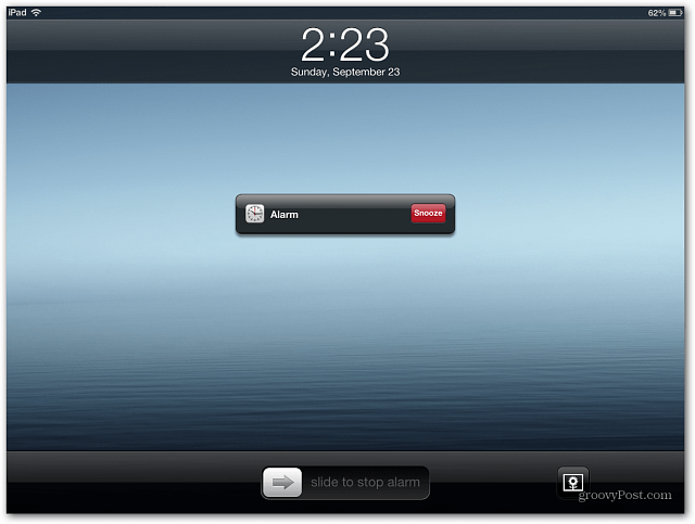 Установите iOS 6 Alarm, чтобы разбудить вас с любой песней
