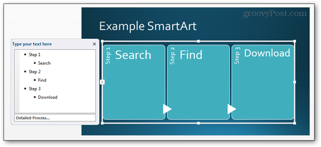 Смартарт Smart Art PowerPoint Power Point 2013 вариант функции кнопки