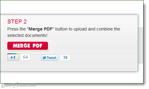 кнопка слияния PDF